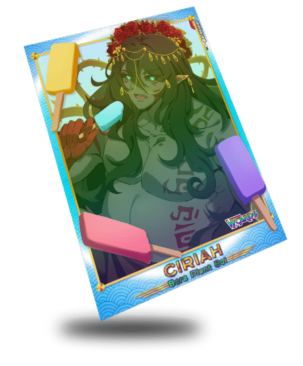 Ciriah VT Summer Time Trading Card - Image 2
