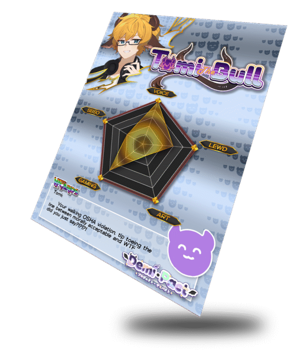 Tomi The Bull, Demipact Trading Card - Image 3