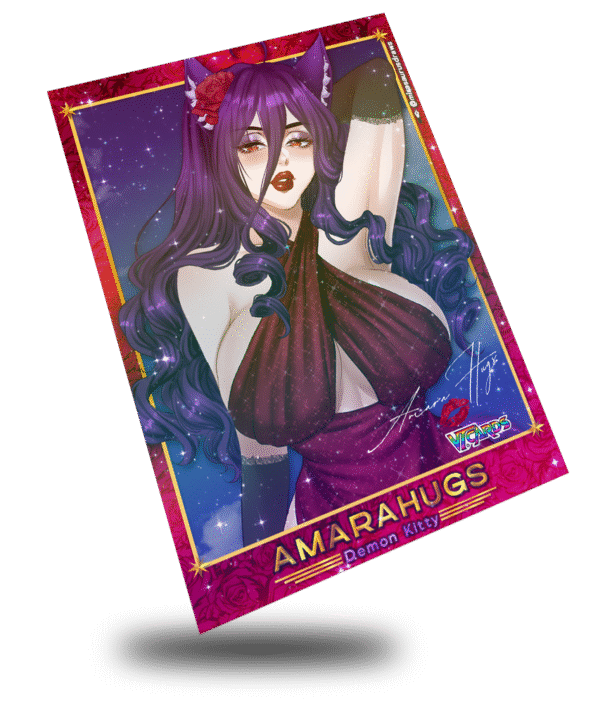 AmaraHugs, The Demon Kitty Trading Card - Image 2