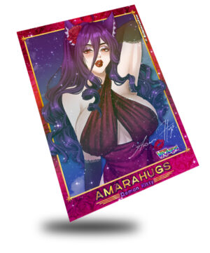 AmaraHugs, The Demon Kitty Trading Card