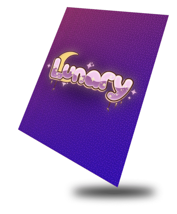 Lunary, The Dream Eater Vtuber Trading Card - Image 3