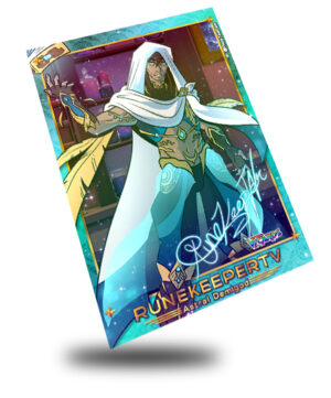 RunekeeperTV Astral Demi God, Trading Card