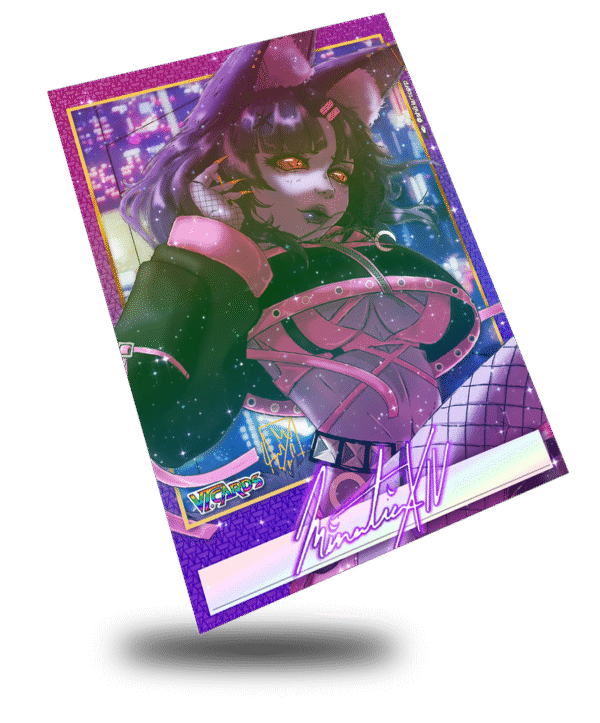 Minatia XIV, Celestial Goddess Trading Card - Image 2