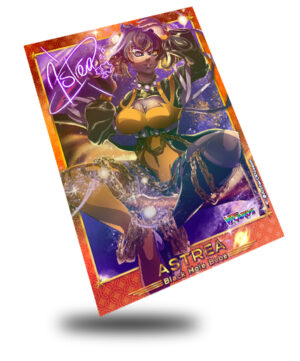 Astrea The Black Hole Babe, Vtuber Trading Card