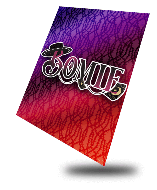 Bomie The Witch Wolf, Vtuber Trading Card - Image 3