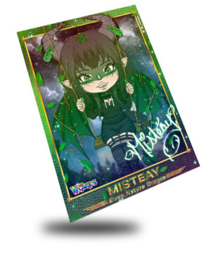 Misteay The Elven Nature Dragon, Vtuber Trading Card