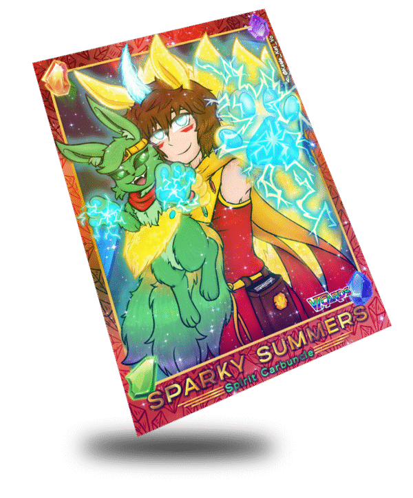 Sparky Summers Spirit Carbuncle, Trading Card - Image 2
