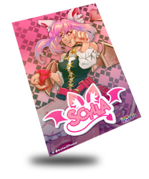 Scyllamonroll Vamptuber, Trading Card