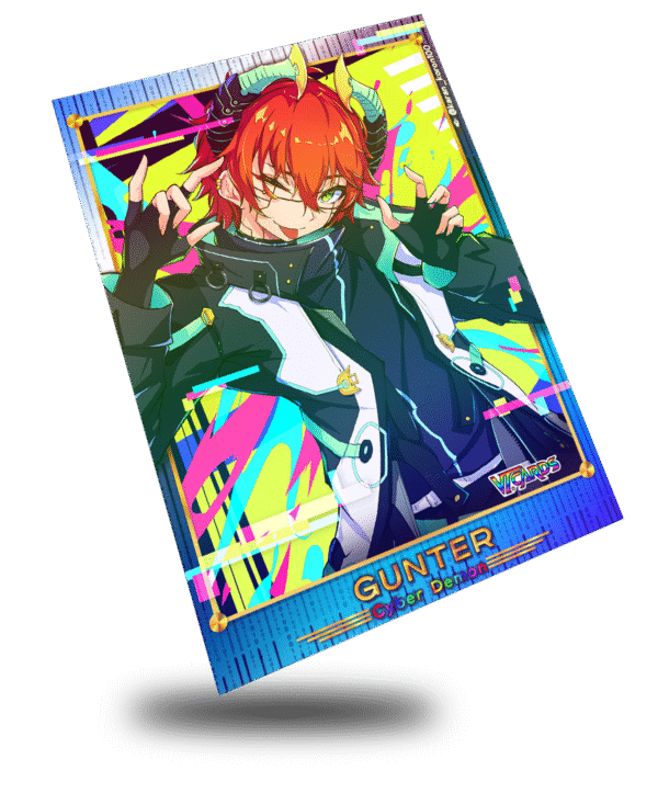 Gunter Glitch Demon, Vtuber Trading Card - Image 2