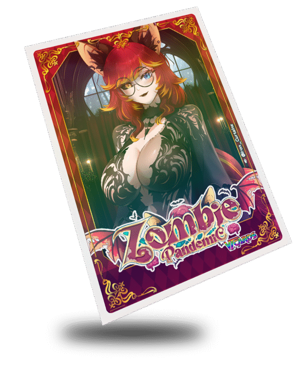 ZombieP Regal Zombie Queen, Vtuber Trading Card - Image 2