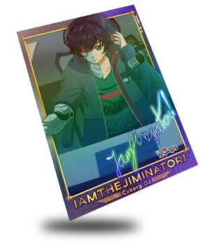 IamtheJiminator Dj Cyborg, Vtuber Trading Card