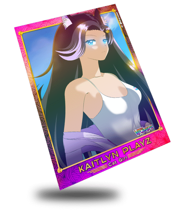 Kaitlyn Playz, Vtuber Trading Card - Image 2