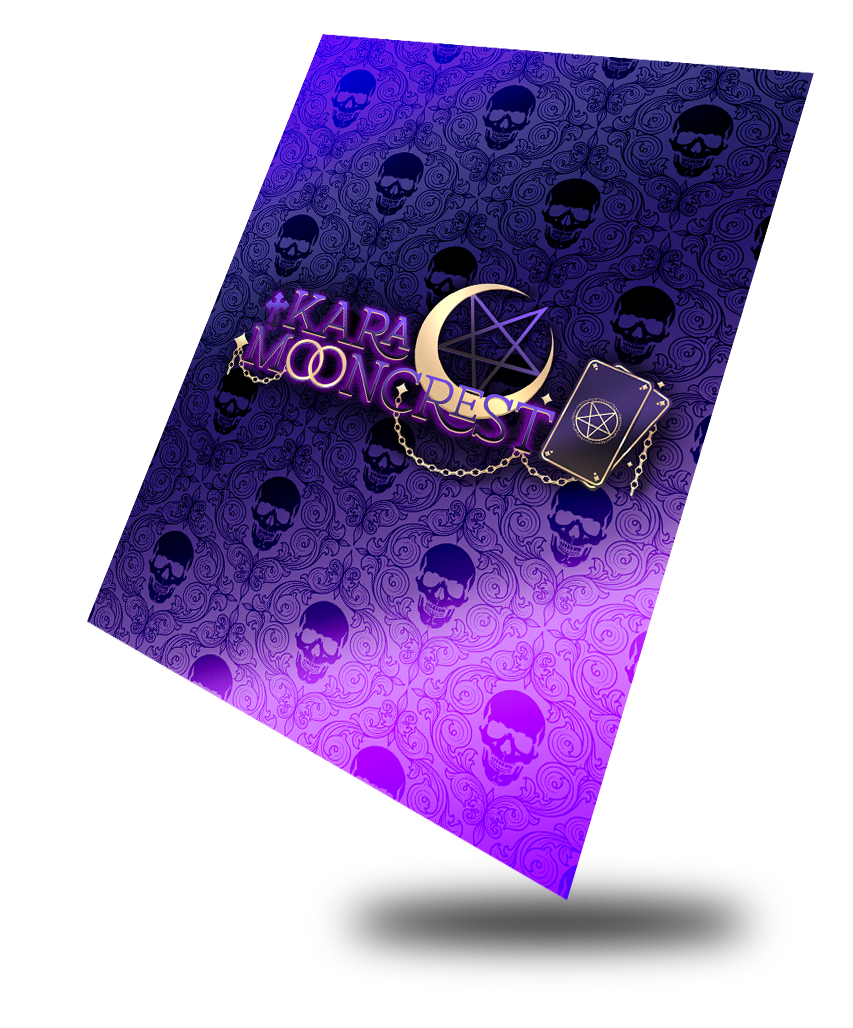 Kara Mooncrest Kitsune Goddess, Vtuber Trading Card - Image 3