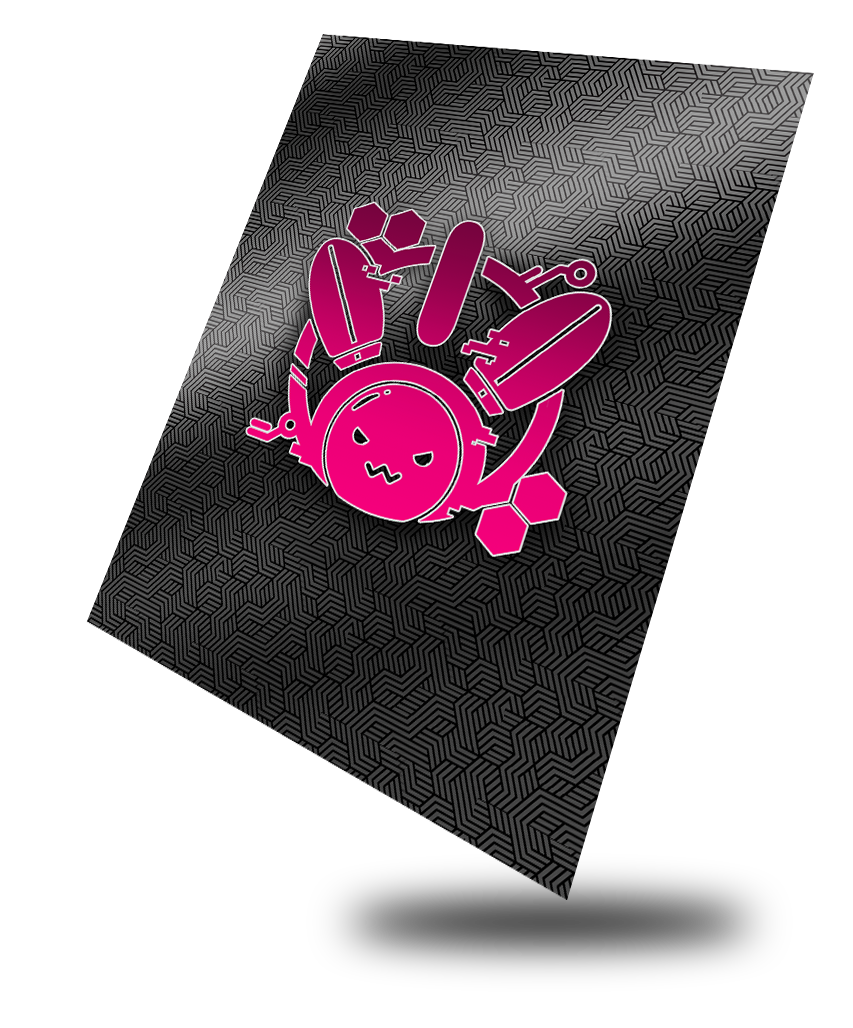 Kromatika Cyber Bunny Girl, Vtuber Trading Card - Image 3