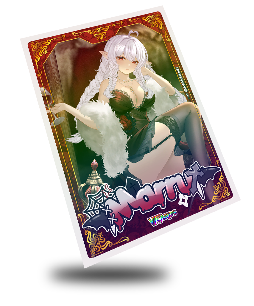 Marru Demon Changeling, Vtuber Trading Card - Image 2