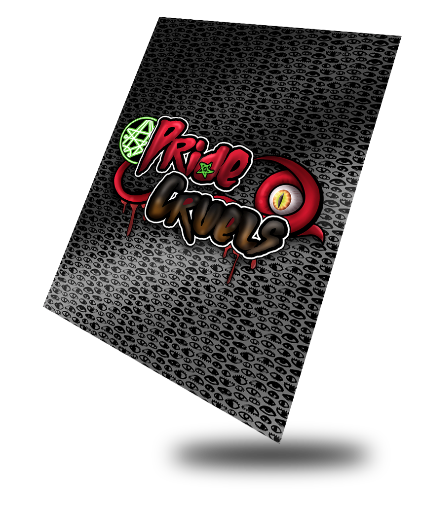 Pride Cruels Black Eldritch Princess, Vtuber Trading Card - Image 3