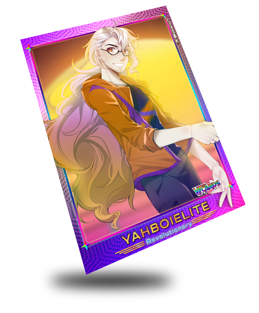 YahBoiElite Revolutionary, Vtuber Trading Card - Image 2