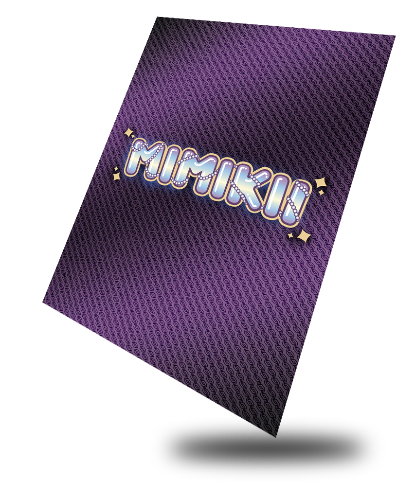 Mimikii Idol Signature, Vtuber Trading Card - Image 3