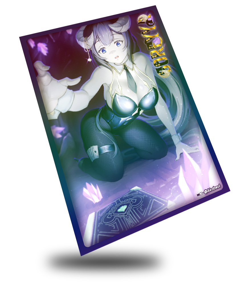 Soreyya Gold Hoarder, Vtuber Trading Card - Image 2