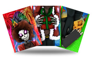 Ghostly Void, The Long way. Triple card collection