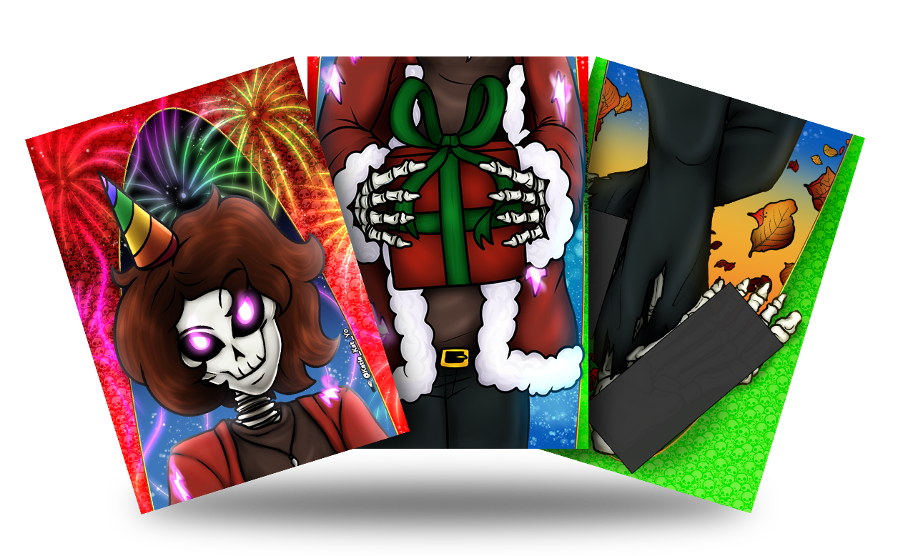 Ghostly Void, The Long way. Triple card collection - Image 2