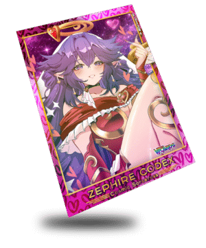 Zephire Codex Valentines 2026, Vtuber Trading Card