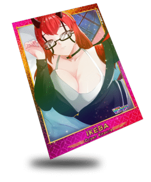 Ikeba VT Cyber Kitsune, Vtuber Trading Card