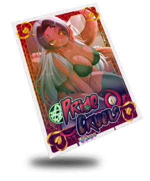 Pride Cruels Valentine lingerie, Vtuber Trading Card