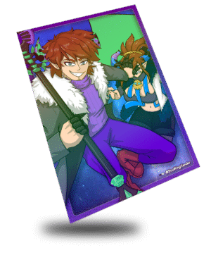 Soul King Xander Art Showcase, Vtuber Trading Card