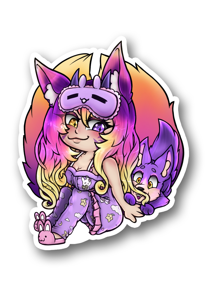 AkiiFae Chibi Style, Vtuber Sticker
