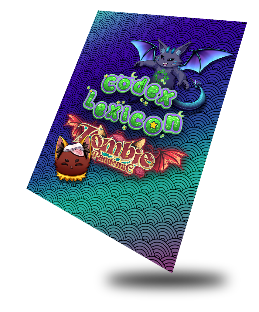 Codex Lexicon & ZombiePandemic Duo, Vtuber Trading Card - Image 2