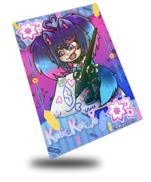 Katie Kat Yo Chibi Style, Vtuber Trading Card