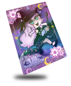 Lili Morgaine Chibi Style, Vtuber Trading Card