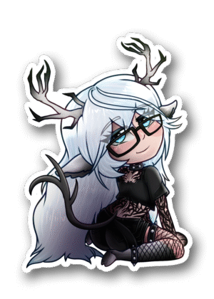 Muse Mallow Chibi Style, Vtuber Sticker