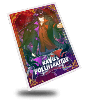 Raviel Pollferatius Regal, Vtuber Trading Card