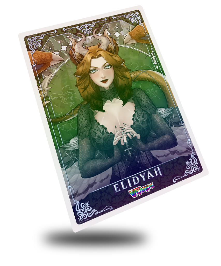 Elidyah Regal, Vtuber Trading Card