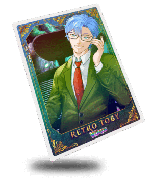 Retro Toby Regal, Vtuber Trading Card