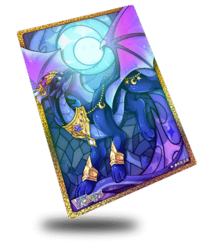 Astrea Borealus (Grand Codex Mascot) Art Showcase, Vtuber Trading Card