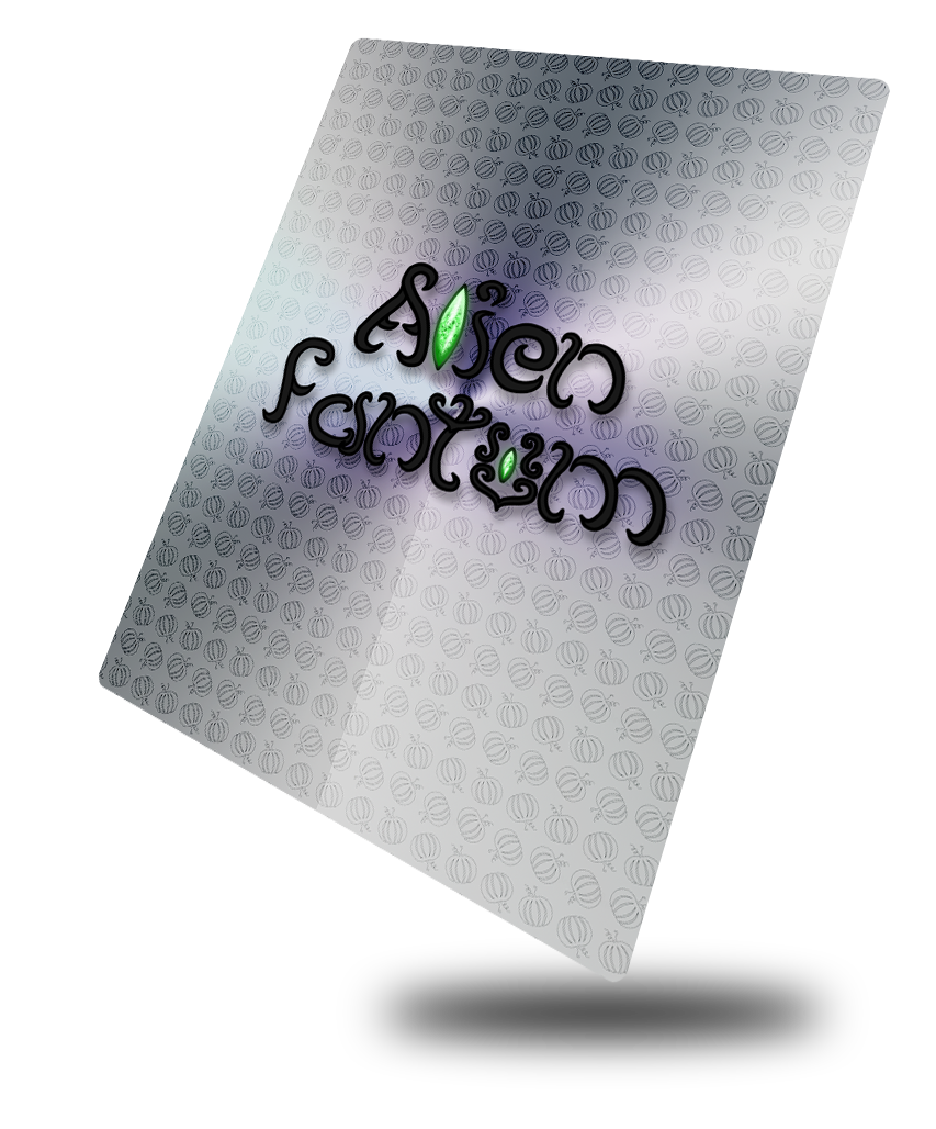 Alien Fantom Stripped Down Regal Style, Vtuber Trading Card - Image 2