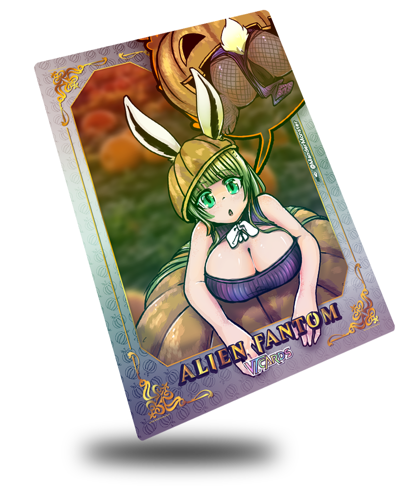 Alien Fantom Stripped Down Regal Style, Vtuber Trading Card