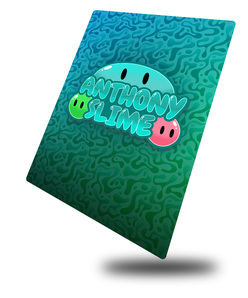 Anthony Slime Stripped Down Regal, Vtuber Trading Card - Image 2