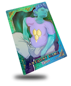 Anthony Slime Stripped Down Regal, Vtuber Trading Card