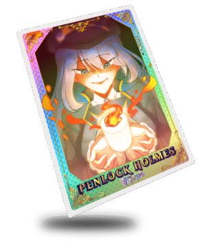 Penlock Homles Regal, Vtuber Trading Card