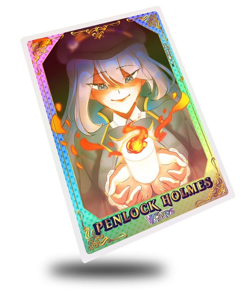 Penlock Homles Regal, Vtuber Trading Card