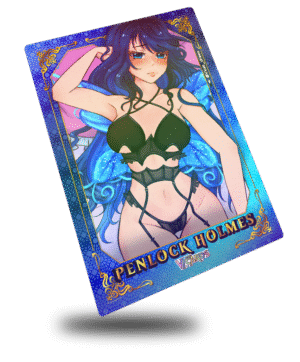 Penlock Holmes Stripped Down Regal, Vtuber Trading Card