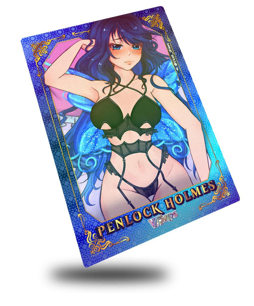 Penlock Holmes Stripped Down Regal, Vtuber Trading Card