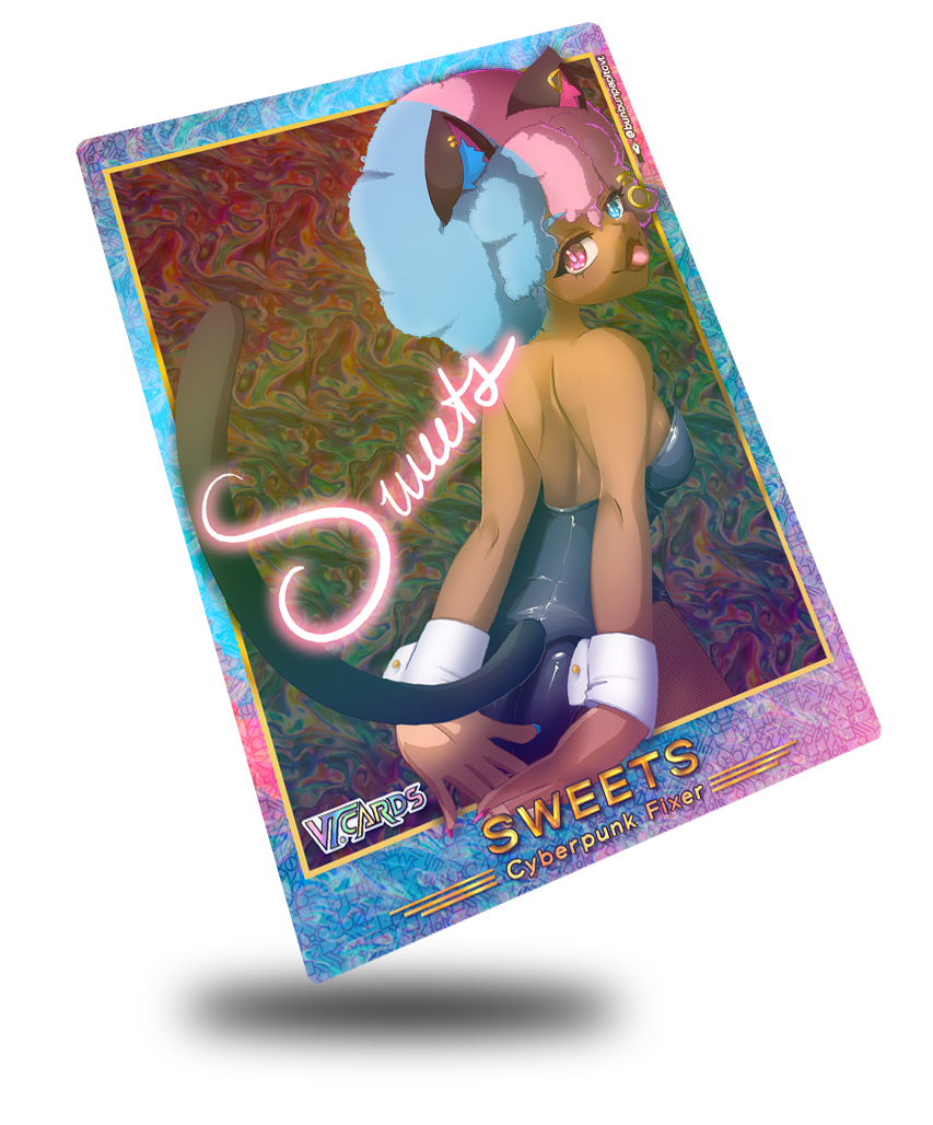 Sweets VT Idol Signature Style 2, Vtuber Trading Card