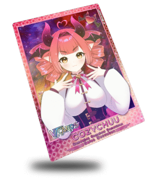 CozyChuu Seiso Succubus, Vtuber Trading Card
