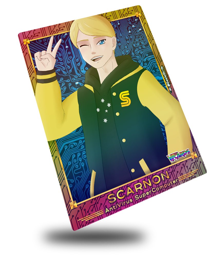 Scarnon Cyberspace Colelctive, Vtuber Trading Card