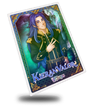 Kieran Valor Regal, Vtuber Trading Card